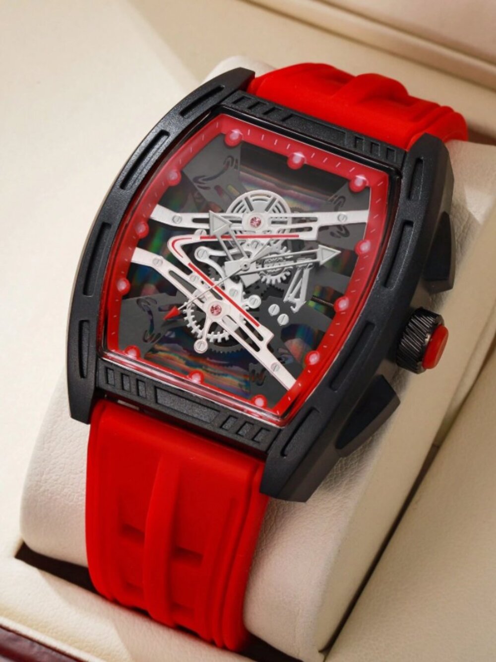 Richard mille watch 1:1 Red/Black Larp